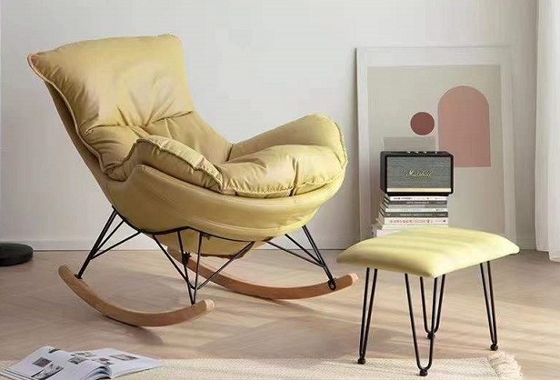Plush Lazy Rocking Chair
