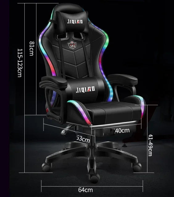 Gaming chair with lights 2025