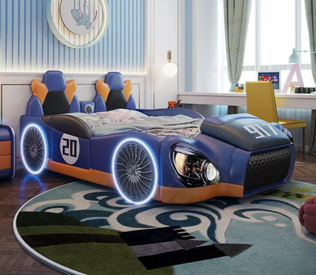 Super Car Bed With Light and Sound