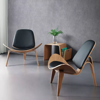 Solid Wood Lounge Chair