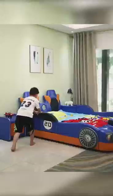 Super Car Bed With Light and Sound