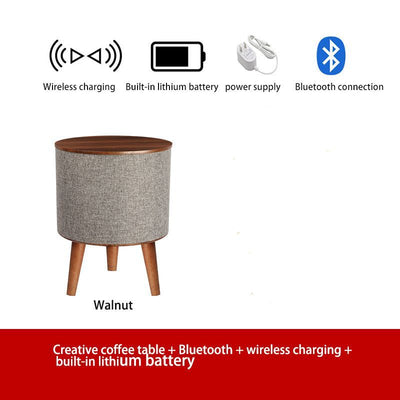 Smart Coffee Speaker Table Drum Shaped