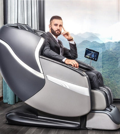 Worlds Most Advanced Luxury 4D Massage Chair with SL TRACK Calf Roller