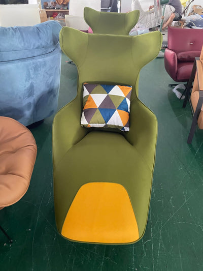 Casa Moderna Lazy Lounge Chair Green Color