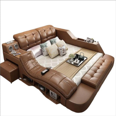 Smart Bed with Massager King Size